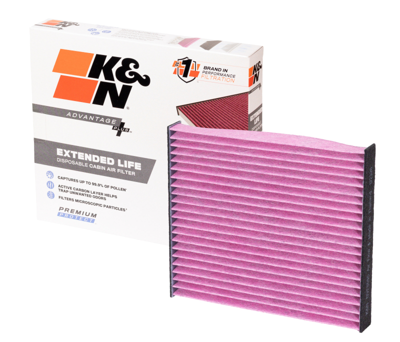 Ford Mustang Cabin Air Filters - K&N Engineering - Advantage Plus - `05-`14